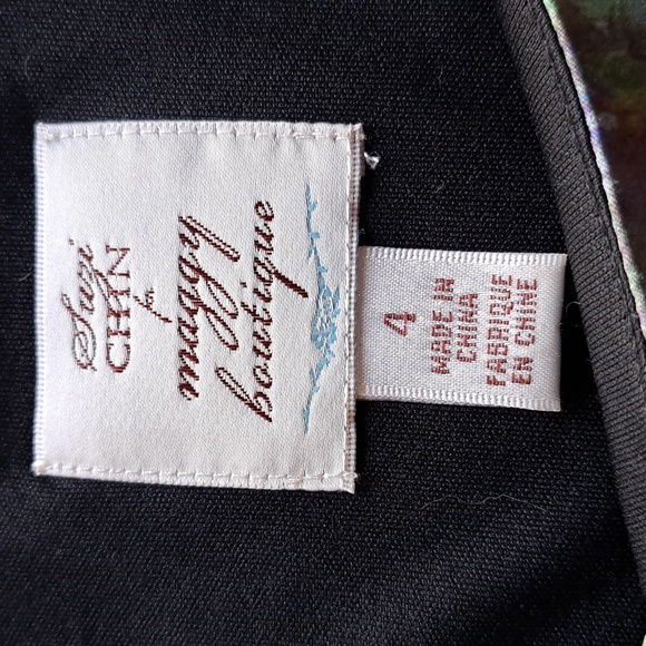 Sleeveless Monet Print Dress - Picture 5 of 7